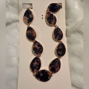 Elegant Multicolor Teardrop Necklace